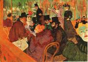  Henri  Toulouse-Lautrec Moulin Rouge china oil painting reproduction